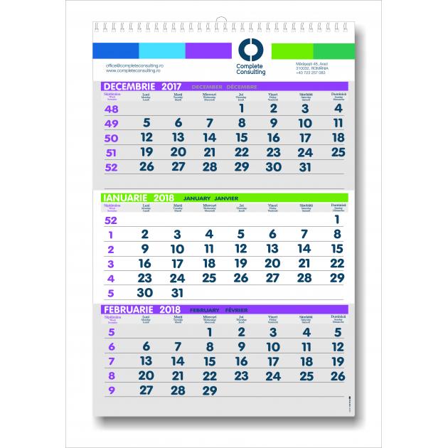 Calendare personalizate pe fiecare coala